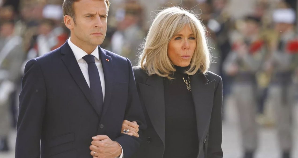 first ladynin erkek oldugu iddia edilmisti macron esinin kadin oldugunu ispat edecek eDxxighH