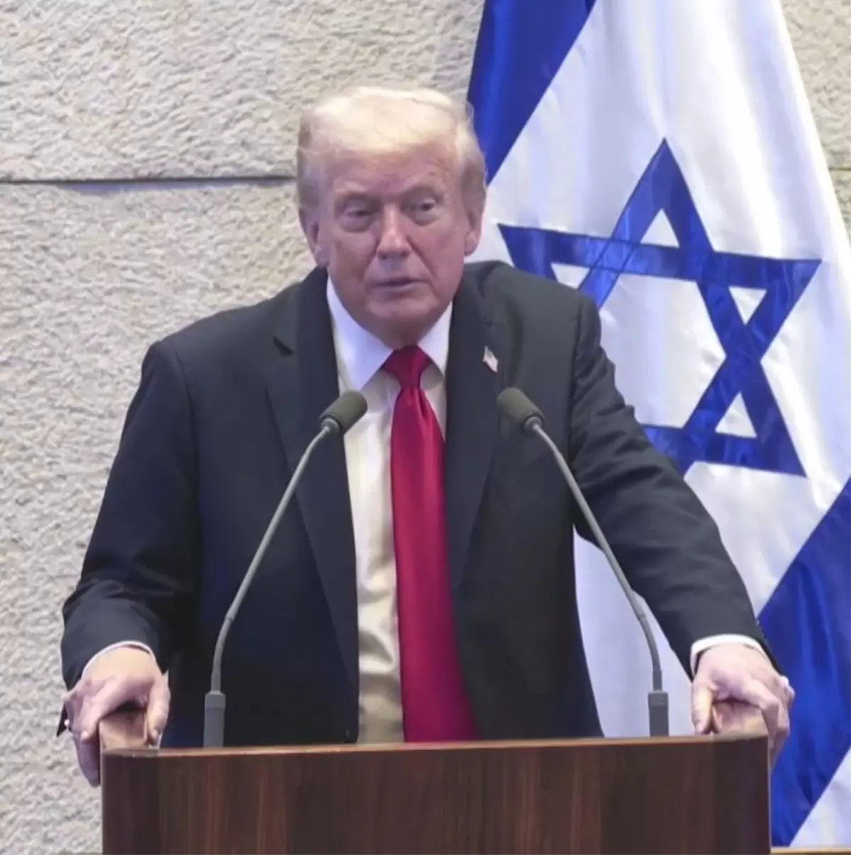 trump israil meclisinde protesto edildi 6mrlBm7l.jpg